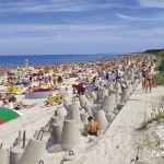 Mielno - plaża (fot. mielno.com)