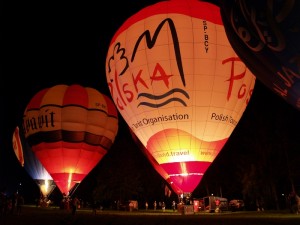 Zawody balonowe w Nałęczowie (fot. własne)