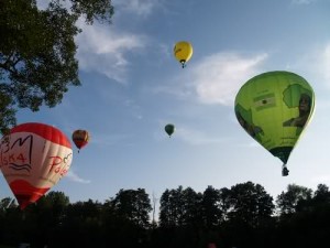 Start balonów - Nałęczów 2010 (Fot. własne)
