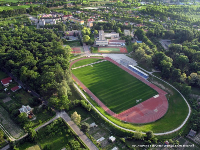 Stadion zespołu Sparta Rejowiec Fabryczny (fot. rejowiec.pl)